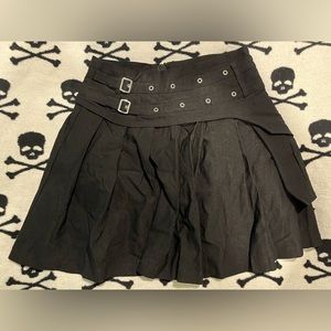 Killstar double belted skirt small